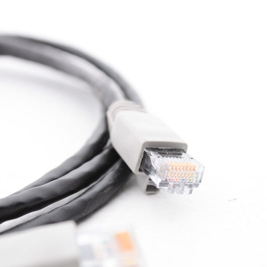 Leviton 62455-7E Black 7 Feet Cat6 Ethernet Cable Data Patch Cord Network Booted