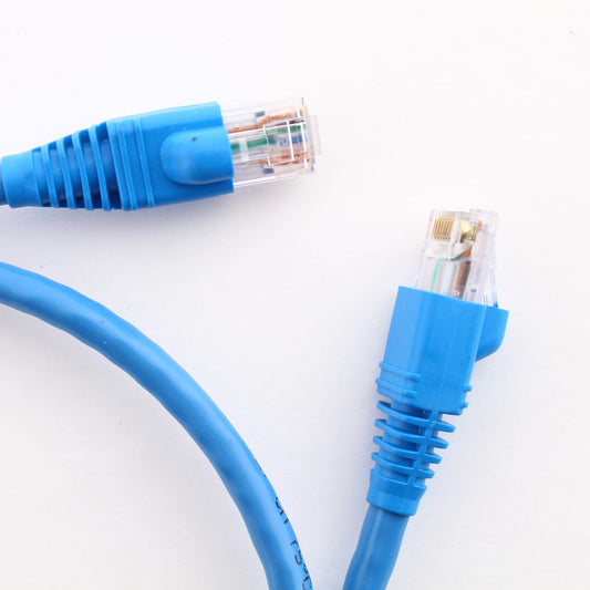 Leviton 62460-3L Blue CAT6+ 3FT Extreme Ethernet Cable Data Center Patch Cord