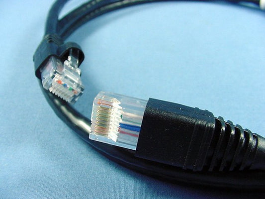 Leviton 62460-5E Black 5' Extreme Ethernet LAN Patch Cord Cat 6+ Cable