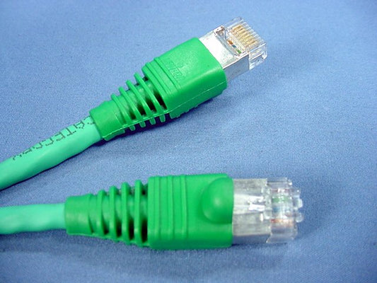 Leviton 62460-5G Cat6+ Green 5ft Extreme Ethernet Cable Data Center Patch Cord