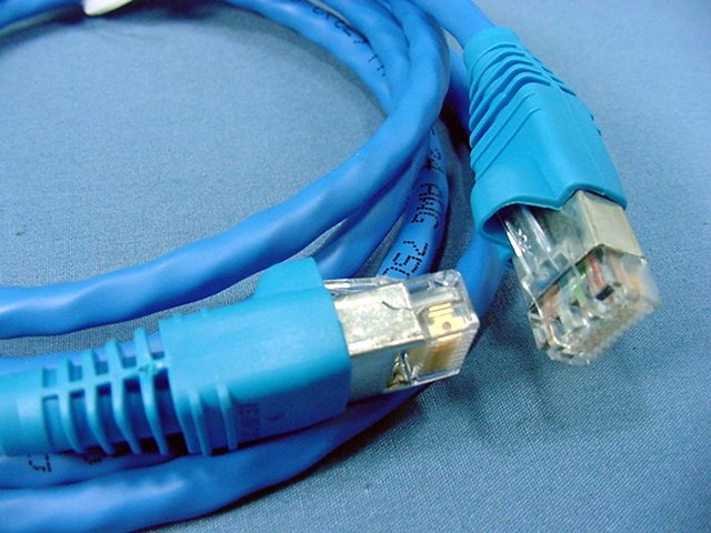 Leviton 62460-5L Cat6+ Blue 5ft Extreme Ethernet Cable Data Center Patch Cord