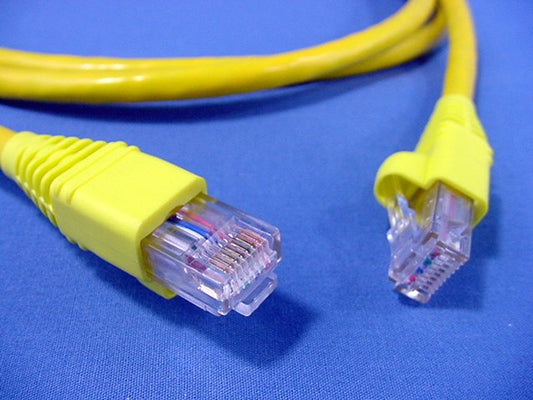 Leviton 62460-5Y Cat6+ Extreme Yellow 5ft Ethernet Cable Data Center Patch Cord