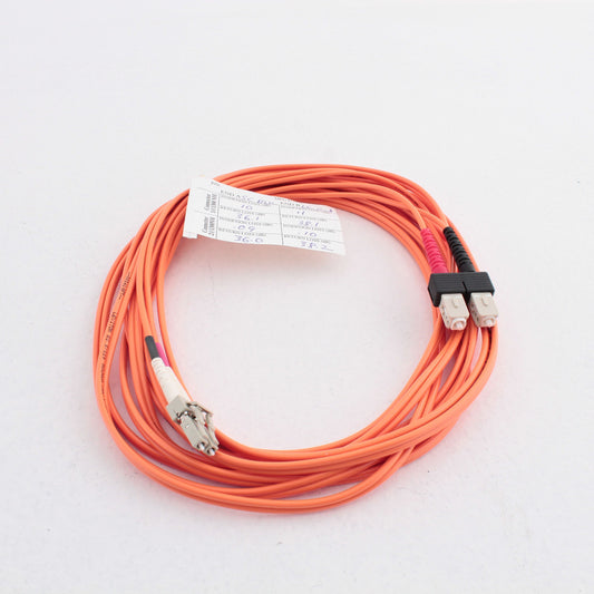5M Fiber Optic Uplink Multi-Mode Duplex Patch Cable Cord SC LC 62.5m 62DCL-M05