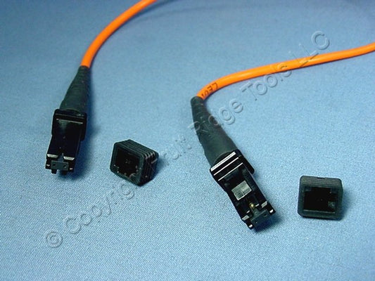 5M Fiber Optic Uplink Multimode Duplex Patch Cable Cord MT-RJ 62.5mic 62DMJ-M05