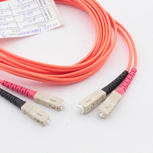 3M Fiber Optic Uplink Multi-Mode Duplex Patch Cable Cord SC 62.5/125 62DSC-M03