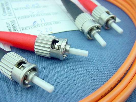 1M Fiber Optic Uplink Multi-Mode Duplex Patch Cable Cord SC 62.5/125 62DST-M01
