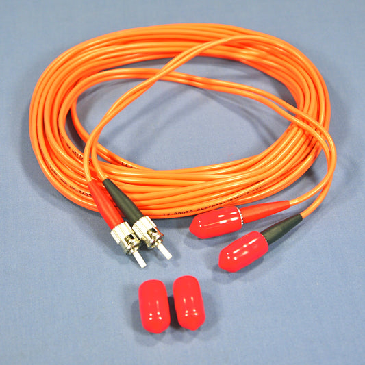 5M Fiber Optic Uplink Multi-Mode Duplex Patch Cable Cord SC 62.5/125 62DST-M05