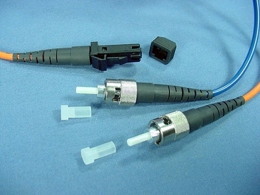 5M Fiber Optic Uplink Multi-Mode Duplex Patch Cable Cord MT-RJ ST 62 62DTM-M05