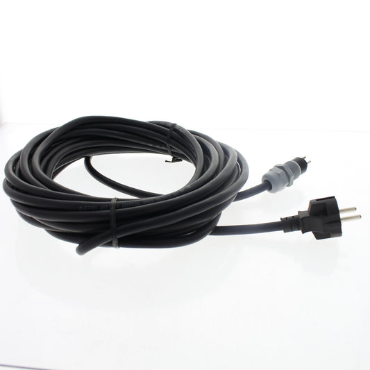 Leviton 6653-25-BL Black 25' Wiring Harness E43071 Electro Brescia H07RN-F 3G1mm