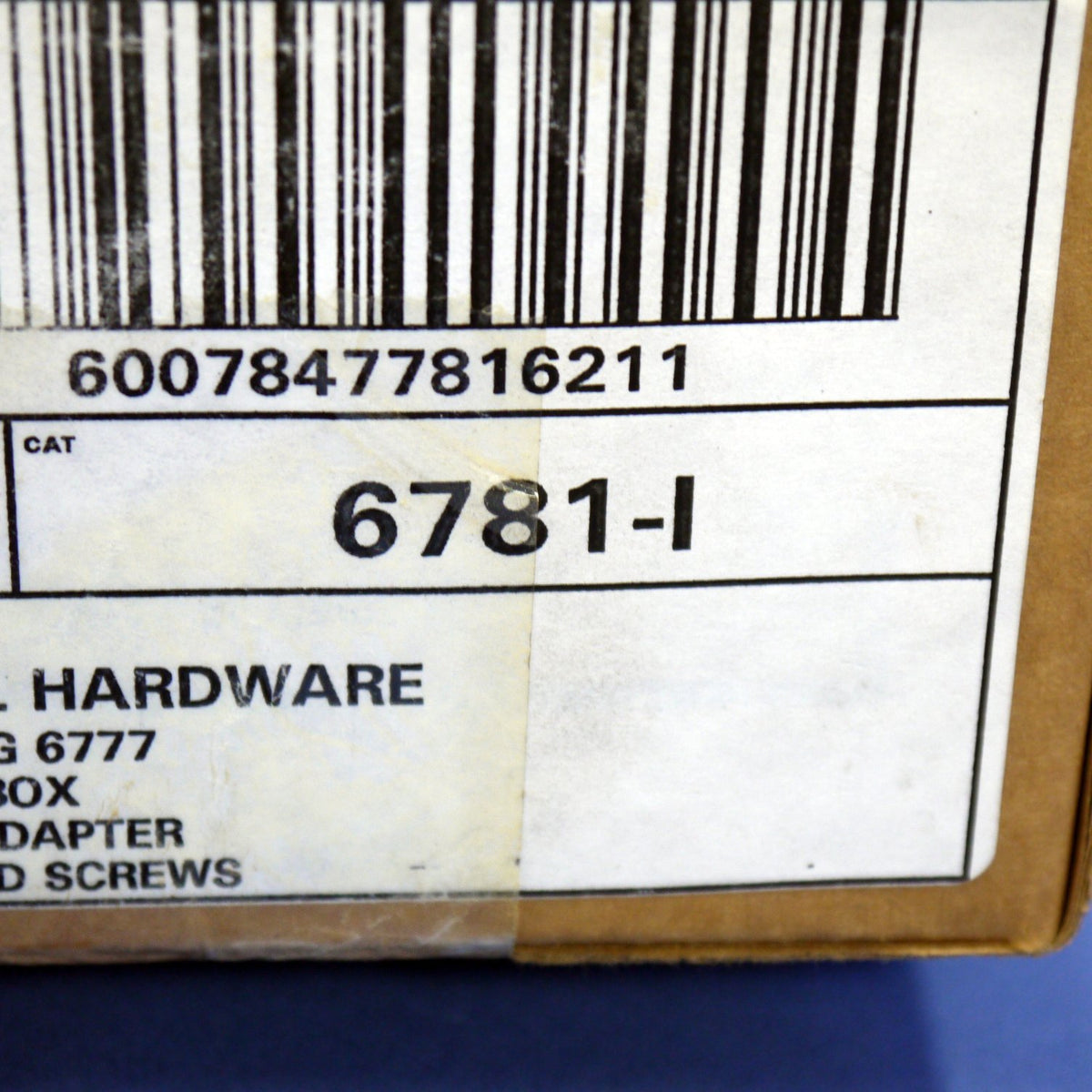 Leviton 6781-I Ivory Electrical Box Mounting Adapters w/ Gasket for #6777 10pcs
