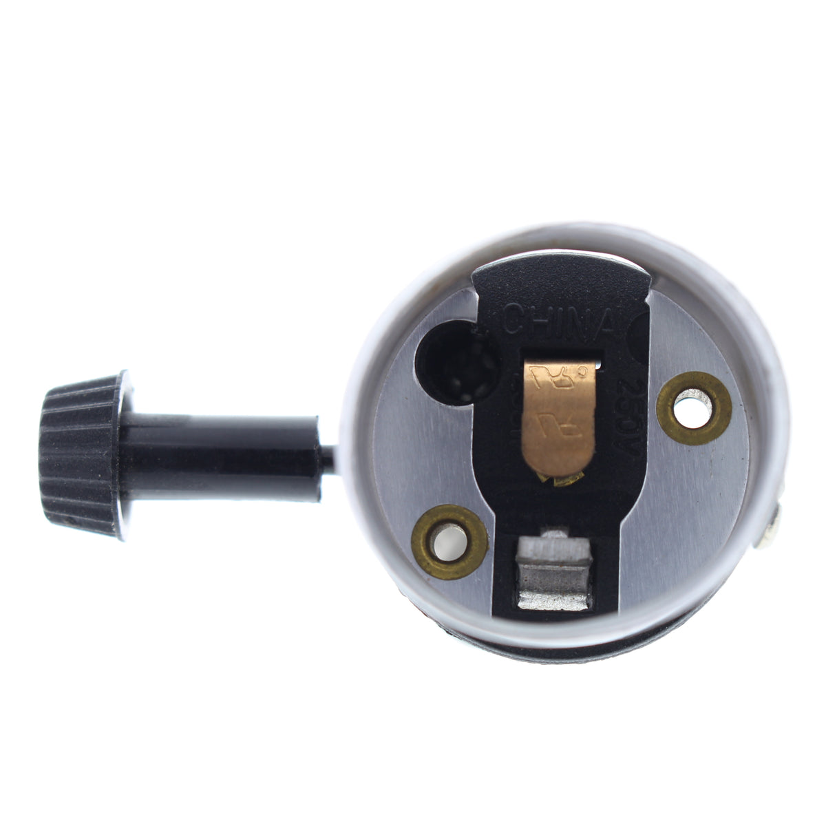 Leviton 3-Way Lampholder Candle Light Socket Hickey Mount 250W No Sleeve 7098