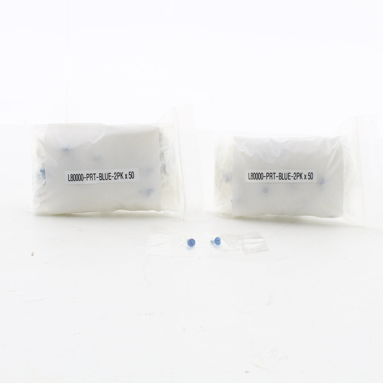 100 Leviton Blue 1/2" Wallplate Cover Mount Screws 6-32 Thread Oval Head 80000