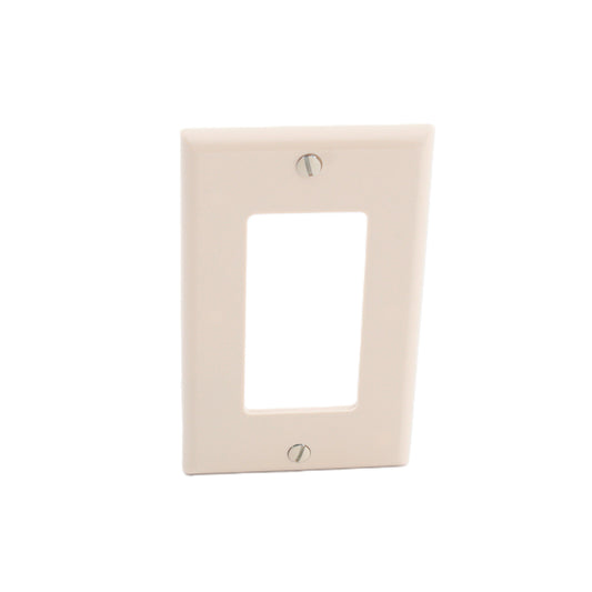 Leviton 80401-NI Ivory Decora Unbreakable Wallplates Nylon Covers GFCI 20-Pack