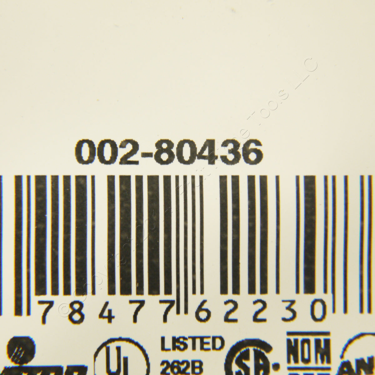 Leviton 80436 Brown 6-Gang Decora GFCI GFI Plastic Standard Size Wallplate Cover