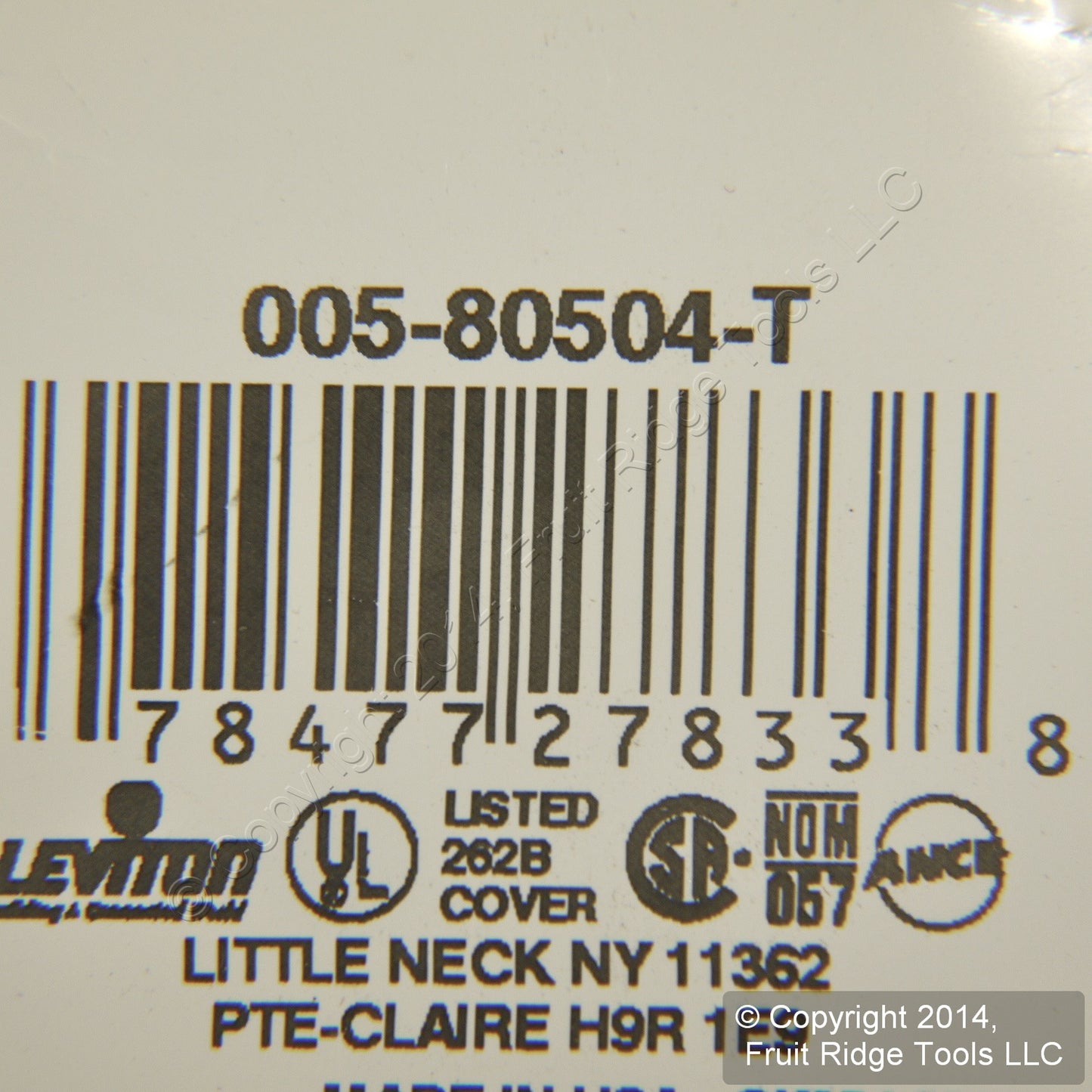 Leviton 80504-T Light Almond 1-Gang 1.406" Outlet Plastic Midway Wallplate 3pcs