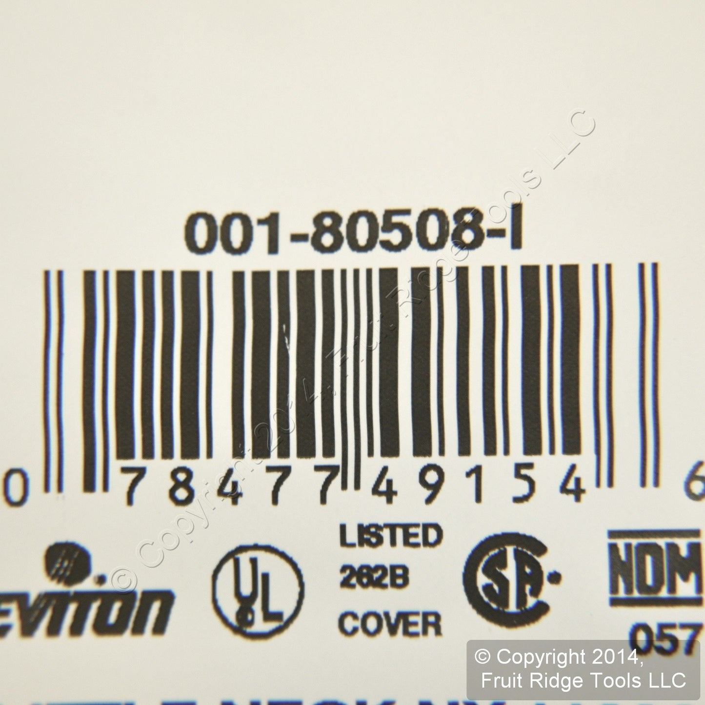 Leviton Midway Ivory Residential Blank Receptacle Combo Cover Wallplate 80508-I