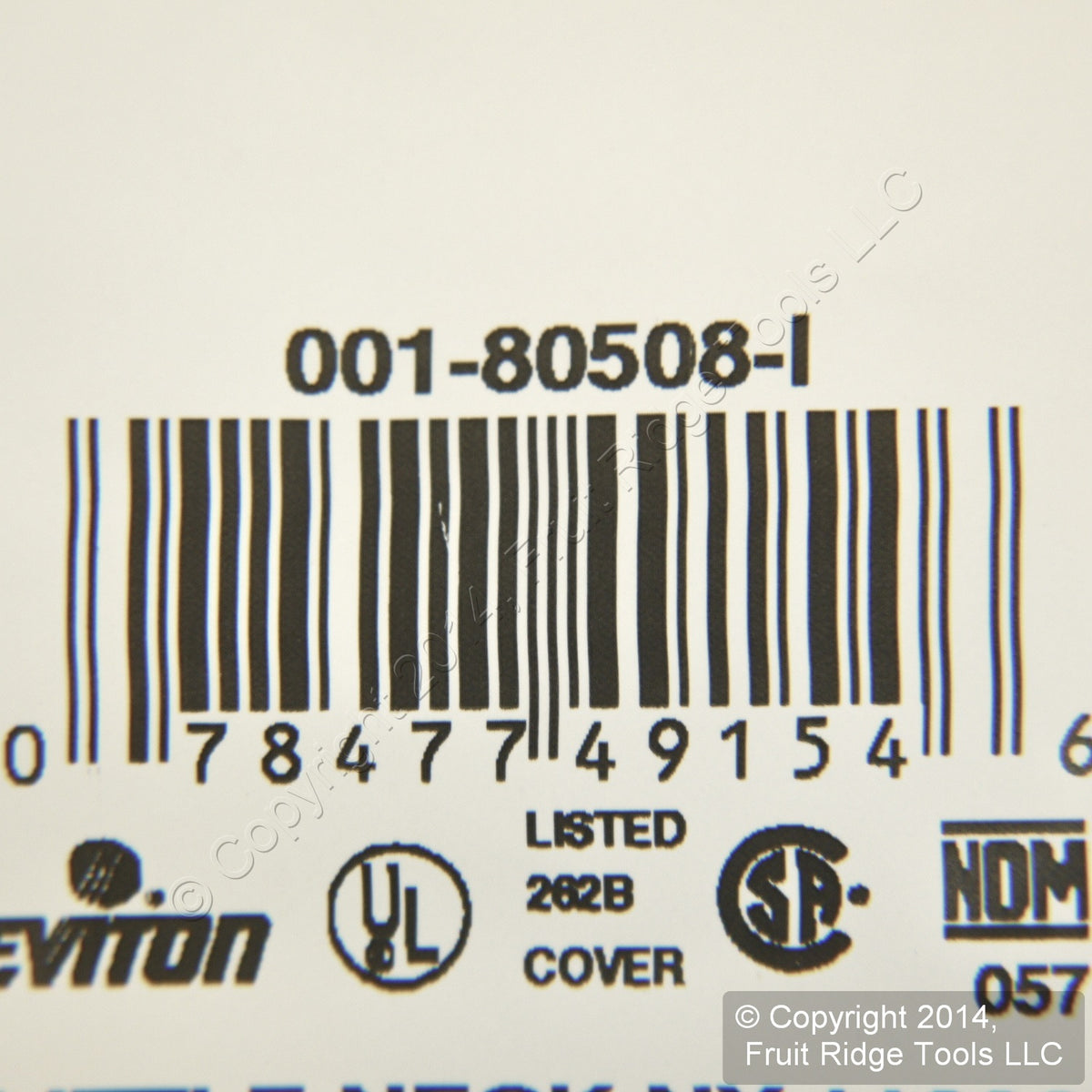 Leviton Midway Ivory Residential Blank Receptacle Combo Cover Wallplate 80508-I