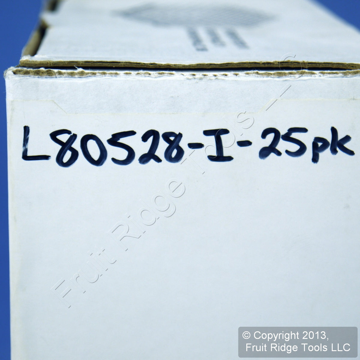 Leviton 80528-I Ivory 2.15" Single Receptacle 1-Gang Plastic Wallplates 25-Pack