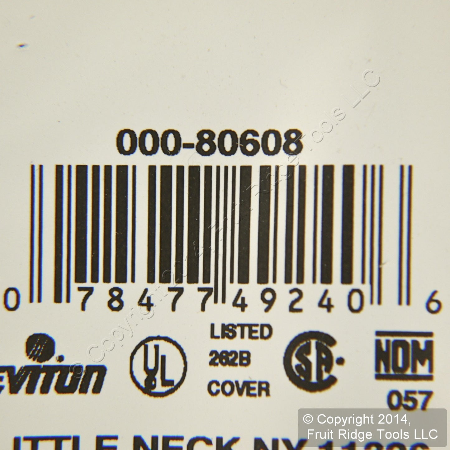 Leviton 80608 Brown 2-Gang Plastic Midway Blank Decora GFI Wallplate Strap Mount