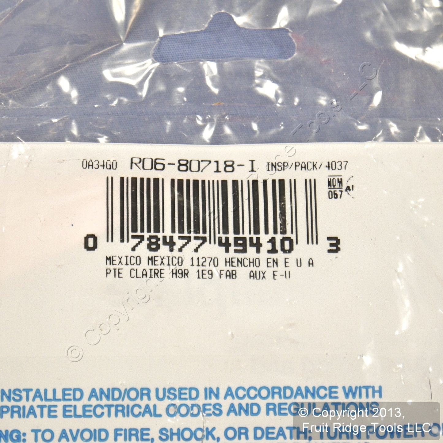 Leviton 80718-I Ivory 1-Gang Phone .406" Unbreakable Wallplate Strap Mount 3pcs