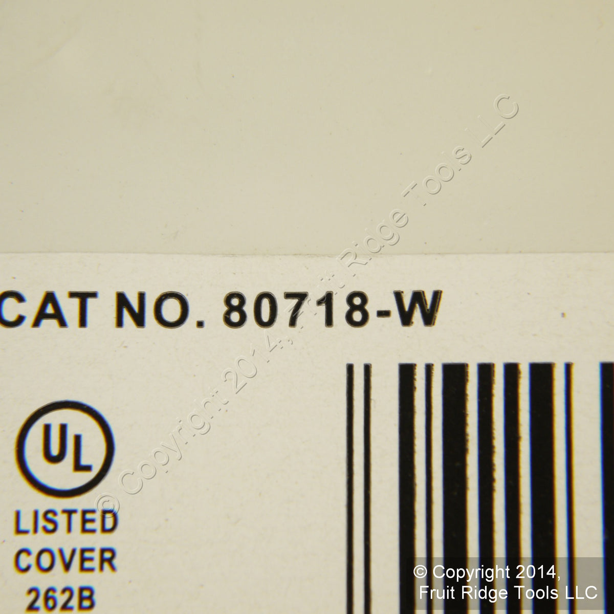 Leviton 80718-W White 1-Gang Phone .406" Unbreakable Wallplate Strap Mount 3pcs