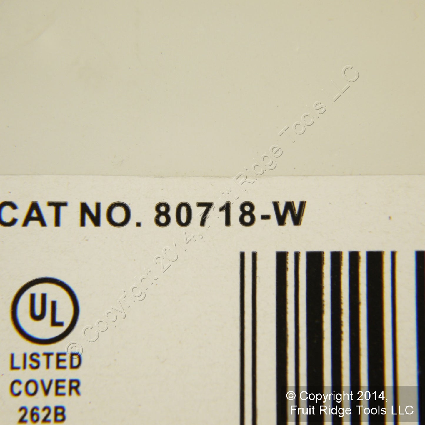 Leviton 80718-W White 1-Gang Phone .406" Unbreakable Wallplate Strap Mount 3pcs