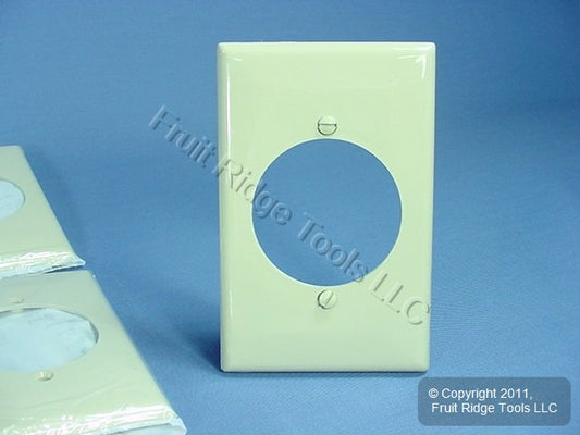 Leviton 80728-I Ivory 1-Gang Power Outlet 2.15" Unbreakable Midway Covers 25pcs