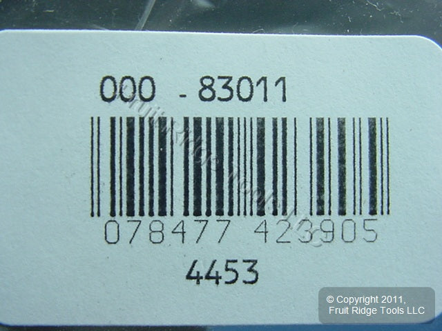 Leviton 83011 Aluminum 3-Gang Toggle Aluminum 3004 Alloy .040" Thick Wallplate