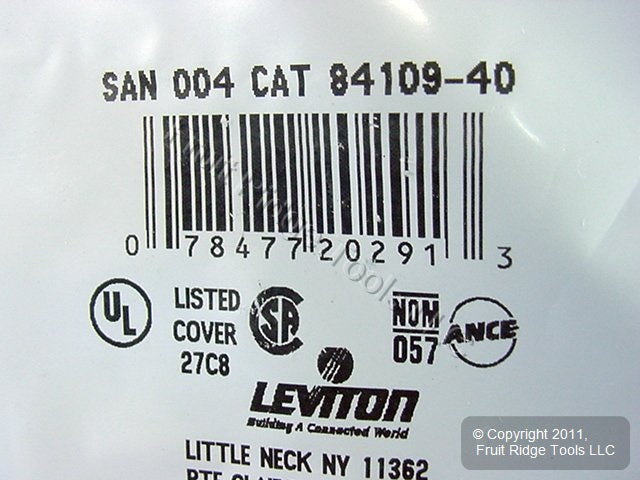 Leviton Stainless Steel Jumbo Non-Mag 2-Gang Toggle Switch Wallplate 84109-40