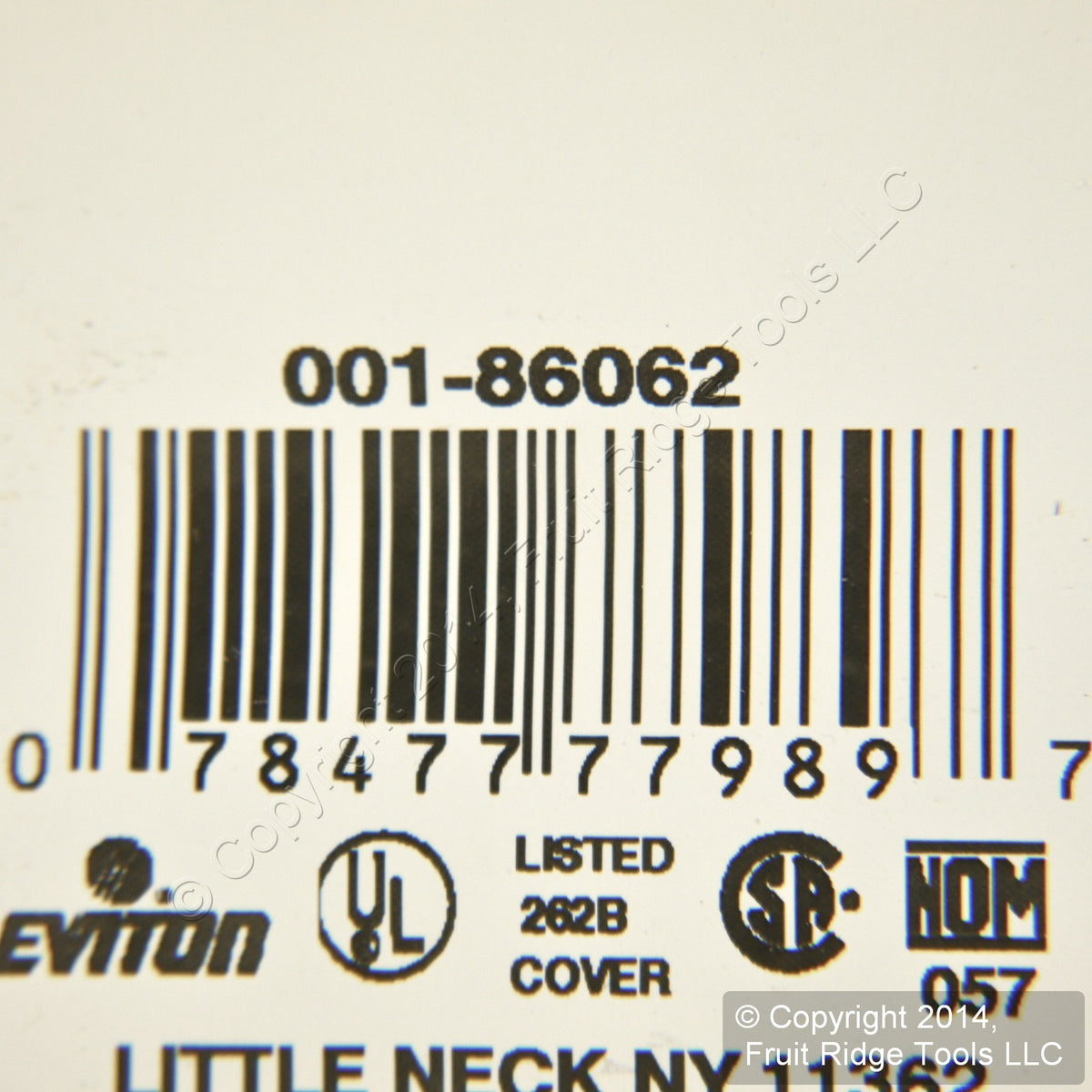 Leviton 86062 Ivory 2-Gang 2-Phone .406" Hole Plastic Wallplate Cover Box Mount