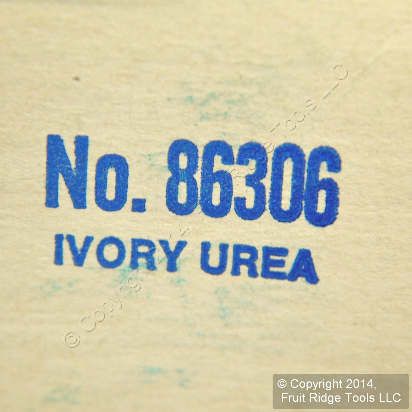 Leviton 86306 Ivory 2-Gang Toggle Blank Plastic Extra Deep Wallplate Cover 25pcs
