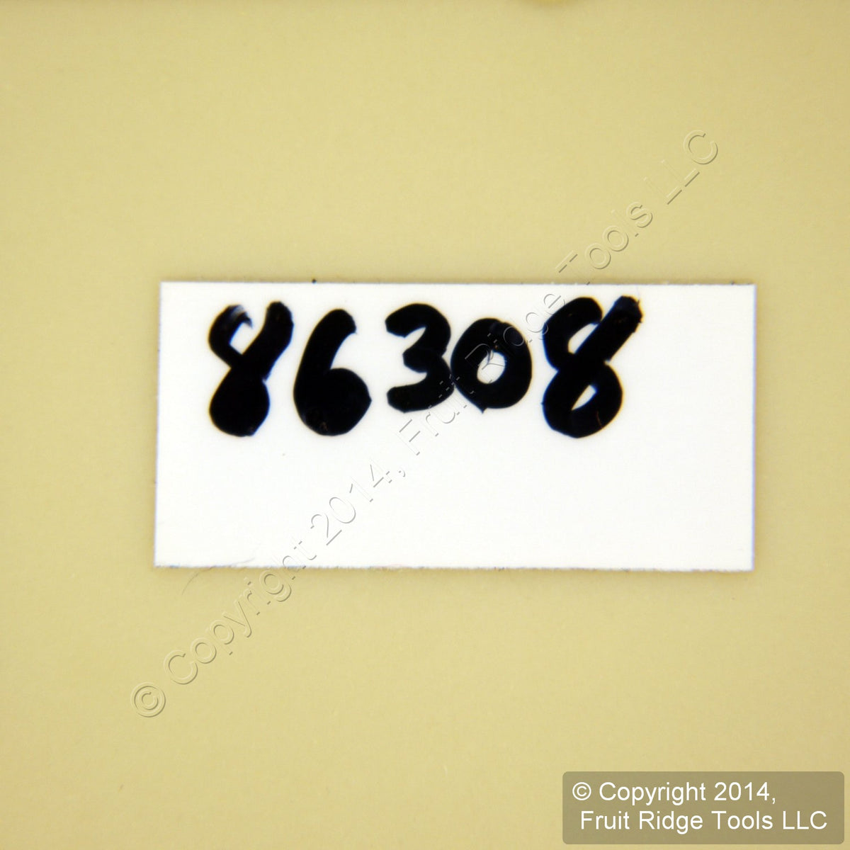 Leviton 86308 Ivory 2-Gang Blank Duplex Plastic X-Deep Wallplate Box Mount 2pcs