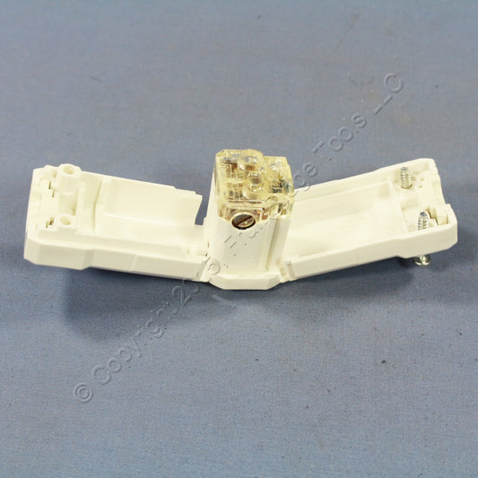 Leviton White Python Industrial Cord Connector Nema 6-15 6-15R 15A 250V 8659-V