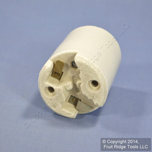 Leviton Mogul Base Light Socket Porcelain Quick-Connect Lampholder 1500W 8694-QC