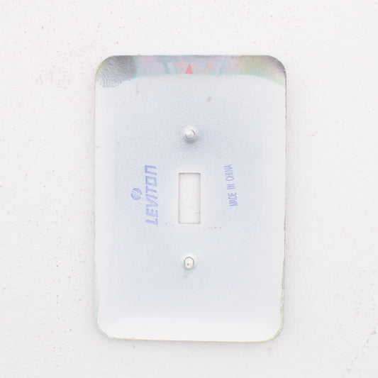 Leviton 89001-VHS Victorian House 1-Gang Toggle Metal Oversize Wallplate Cover