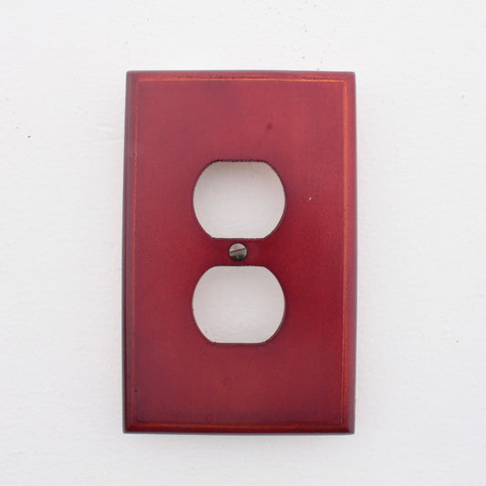 Leviton 89203-CHR Finished Cherry Wood 1-Gang Receptacle Duplex Wallplates 50pcs