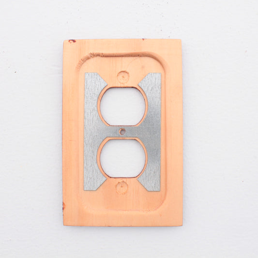 Leviton Cherry Finished 1G Receptacle Wallplate Duplex Outlet Cover 89203-CHR