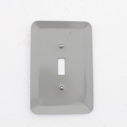 Leviton 89301-BBR Burnished Brown/Black 1-Gang Toggle Metal Oversize Wallplate