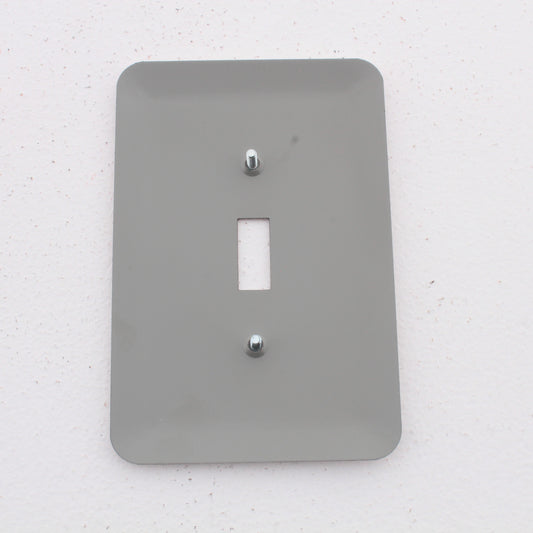 Leviton 89301-BG Brown Granite 1-Gang Toggle Switch Metal Oversize Wallplate