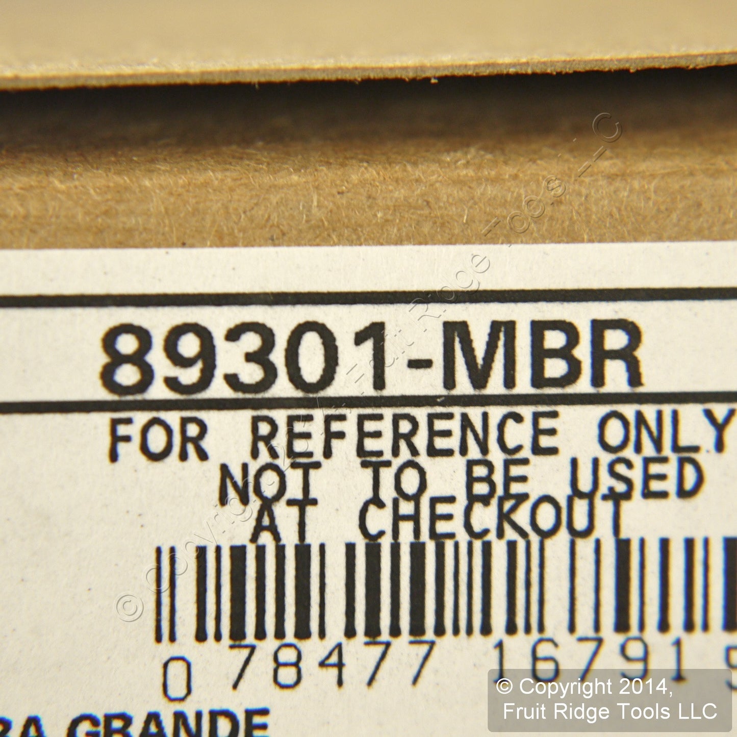Leviton 89301-MBR Metallic Brown 1-Gang Toggle Metal Oversize Wallplates 50pcs