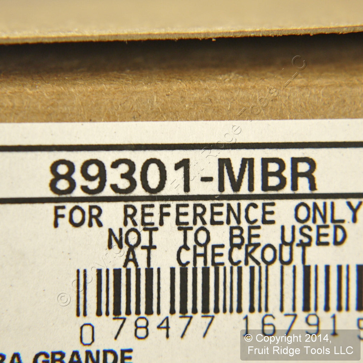 Leviton 89301-MBR Metallic Brown 1-Gang Toggle Metal Oversize Wallplates 50pcs
