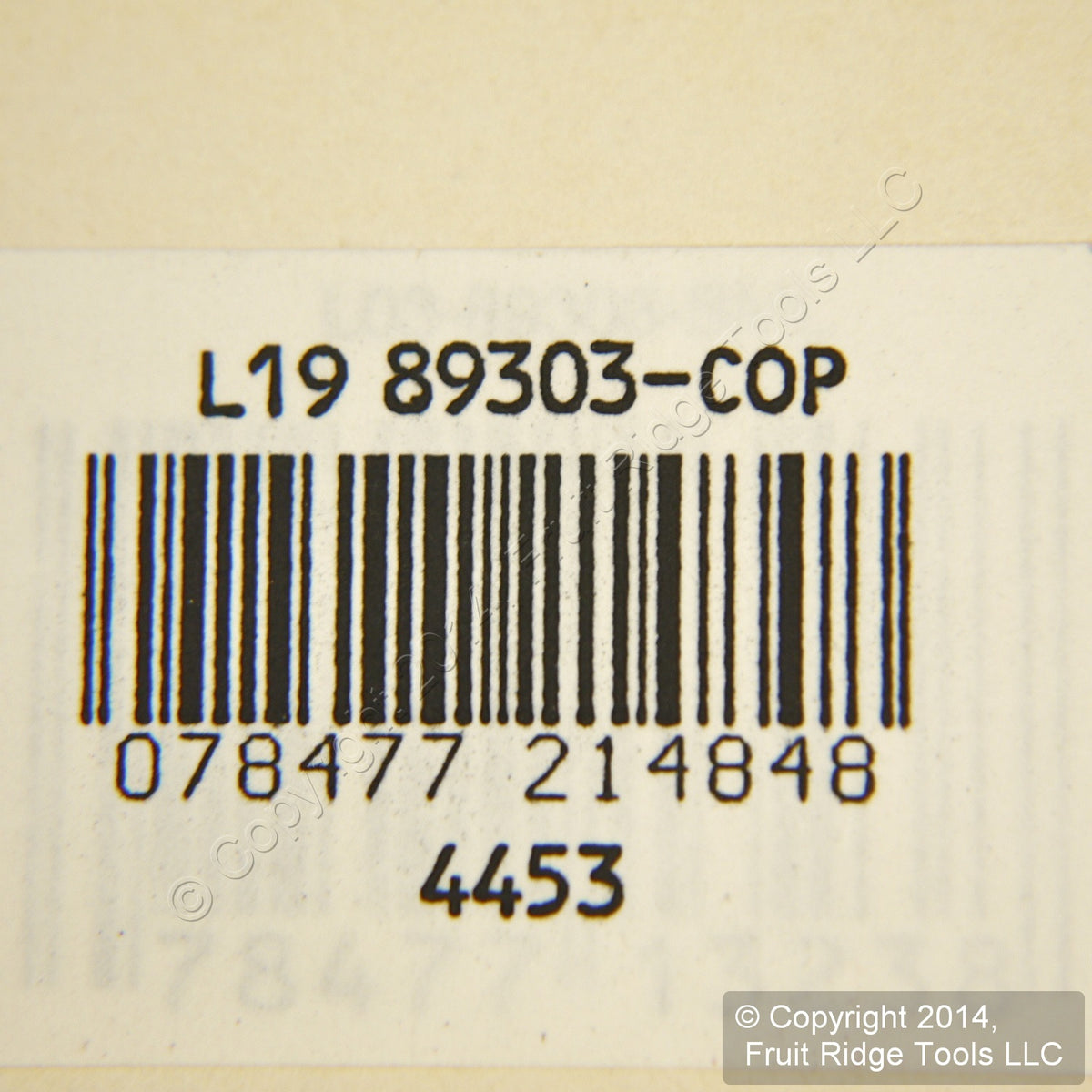 Leviton 89303-COP Jumbo Copper Outlet Cover Metal Oversize Receptacle Wallplate