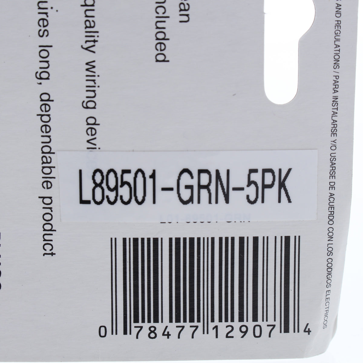 Leviton 89501-GRN Green Vine 1-Gang Toggle Ceramic Standard Wallplate Cover 5pcs