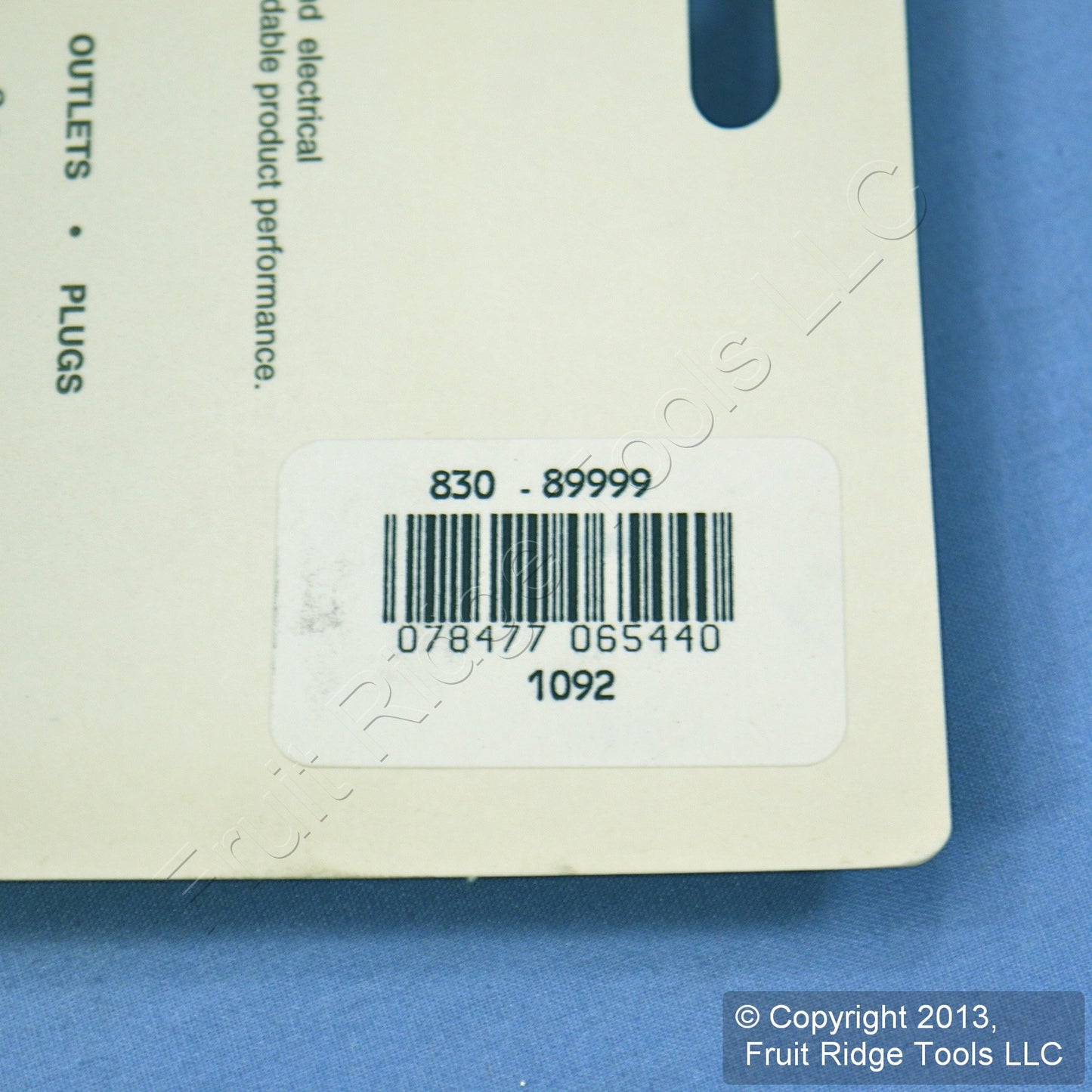 Leviton 89999 White 2-Gang Toggle Switch Painted Metal Standard Wallplate Cover