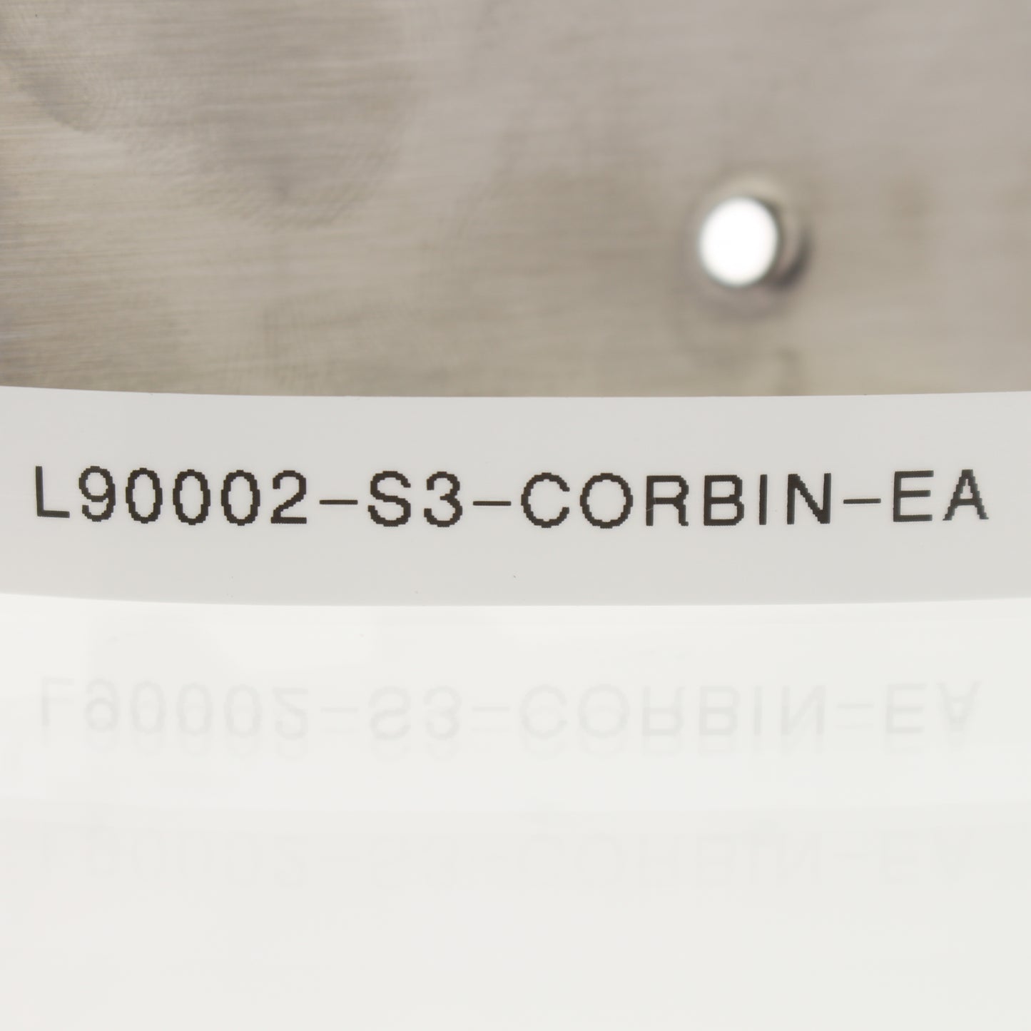 Leviton 90002-S4 Stainless Steel 2-Gang 7/8" Corbin Power Lock Opening Wallplate