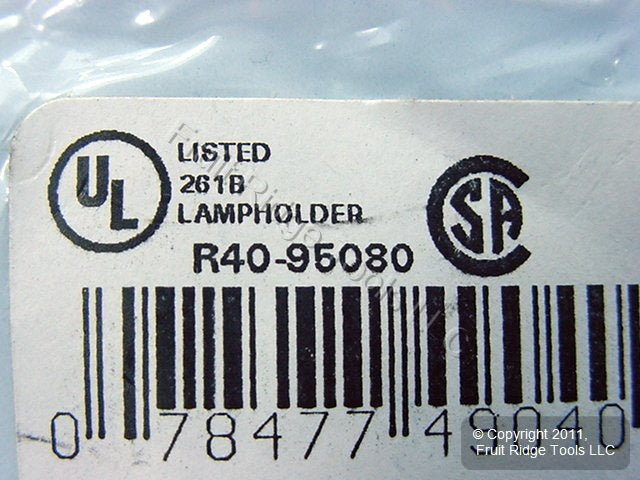 Leviton Black Keyless Light Socket Lamp Holder 1/8 IPS Threaded Cap 660W 95080