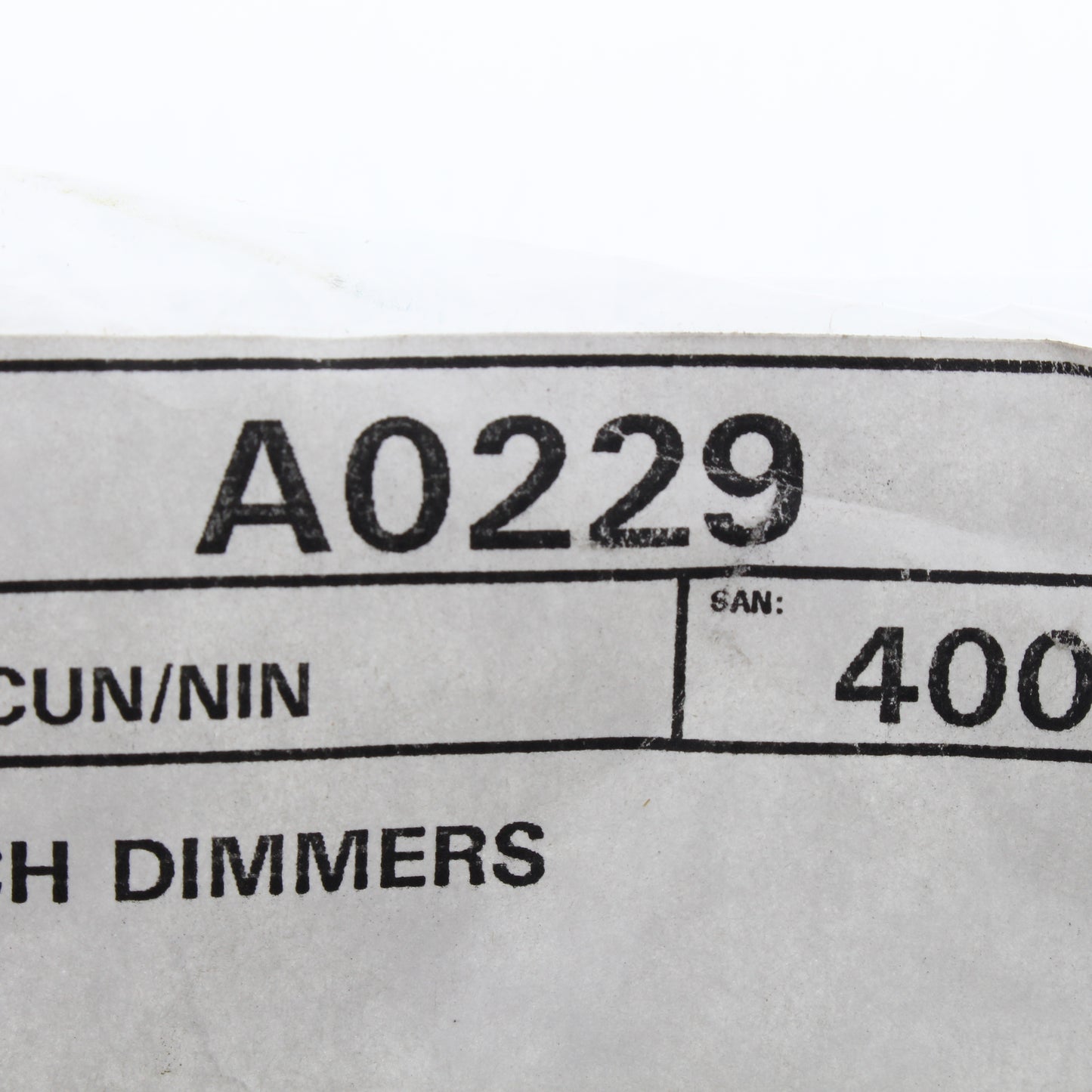 Leviton A0229 Rear Support Kit For DDS Rach Dimmers
