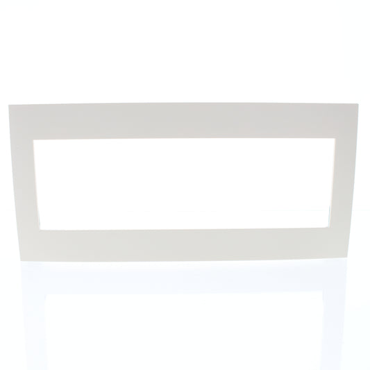 Leviton ACWP5-QTZ Quartz 5-Gang Acenti Screwless Wallplate with Alignment Cover