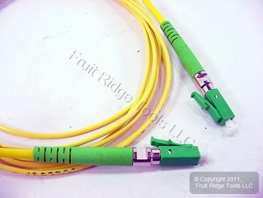 2M Leviton Fiber Optic Single-Mode Simplex Patch Cable Cord LC APC SM APSLC-S02