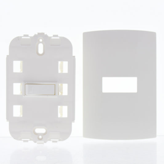 Leviton Basica BAS-000A1-00B White Single Pole Switch Rocker 10A 250V